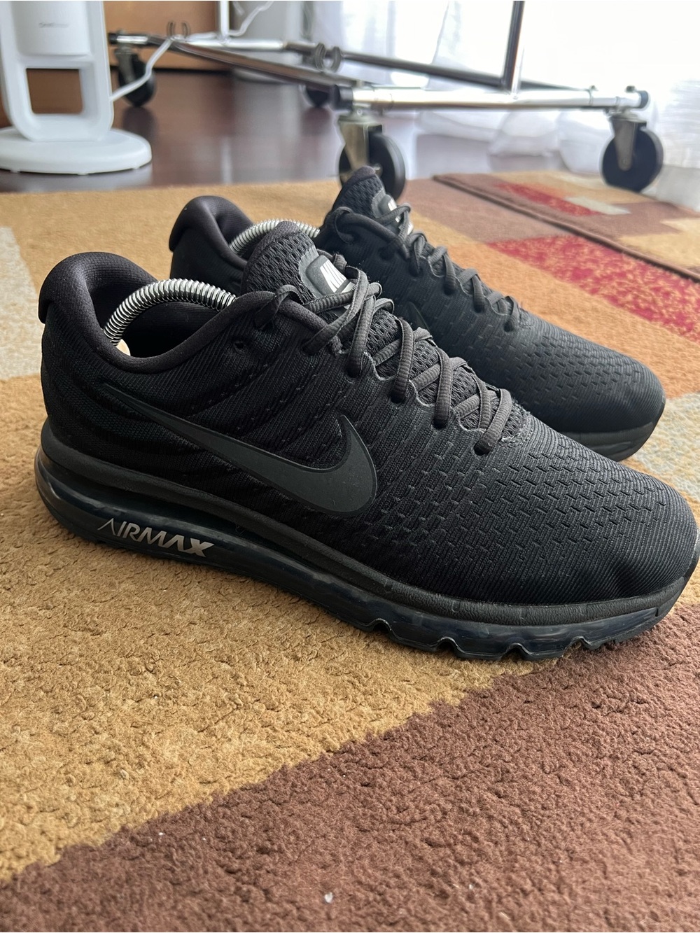 Nike Air Max Men's Athletic Shoes - Black